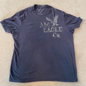 New Men's American Eagle Blue T-Shirt